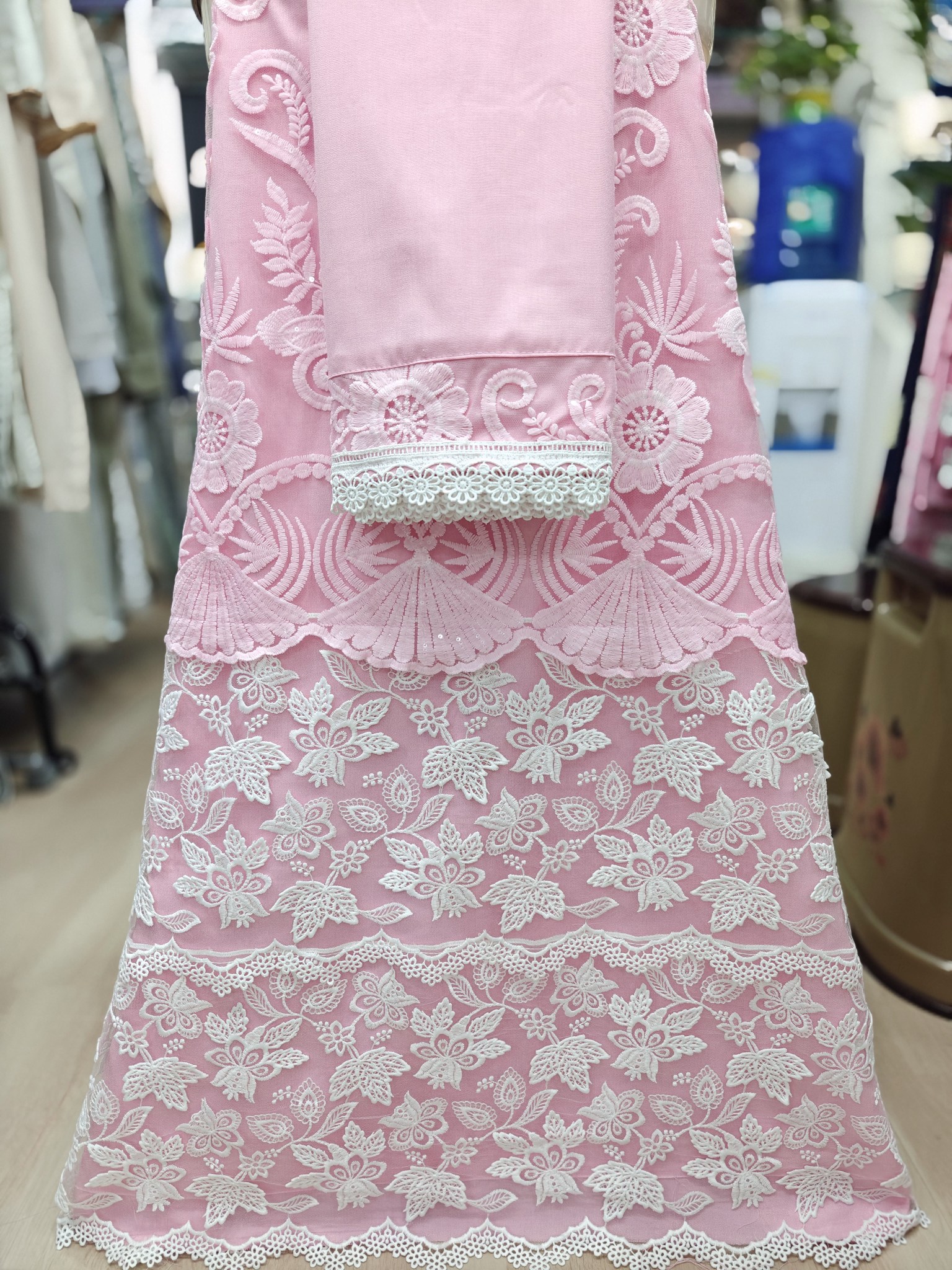  Pink Full Lace Rida